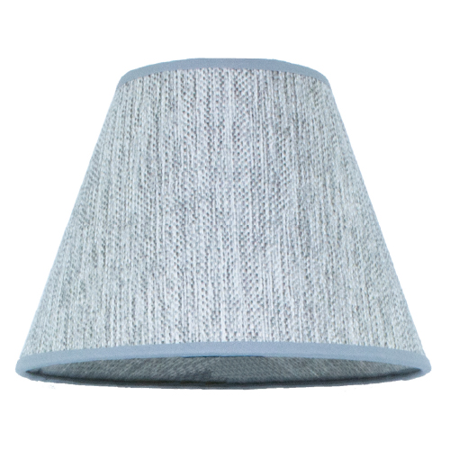 Pantalla venecia gris cónica para velador medidas 10x20x16